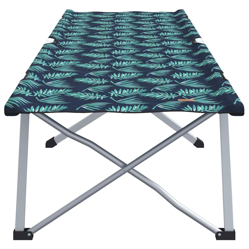 vidaXL Składane Łóżko Kempingowe 2 pcs Las 194 x 62,5 x 42,5 cm
