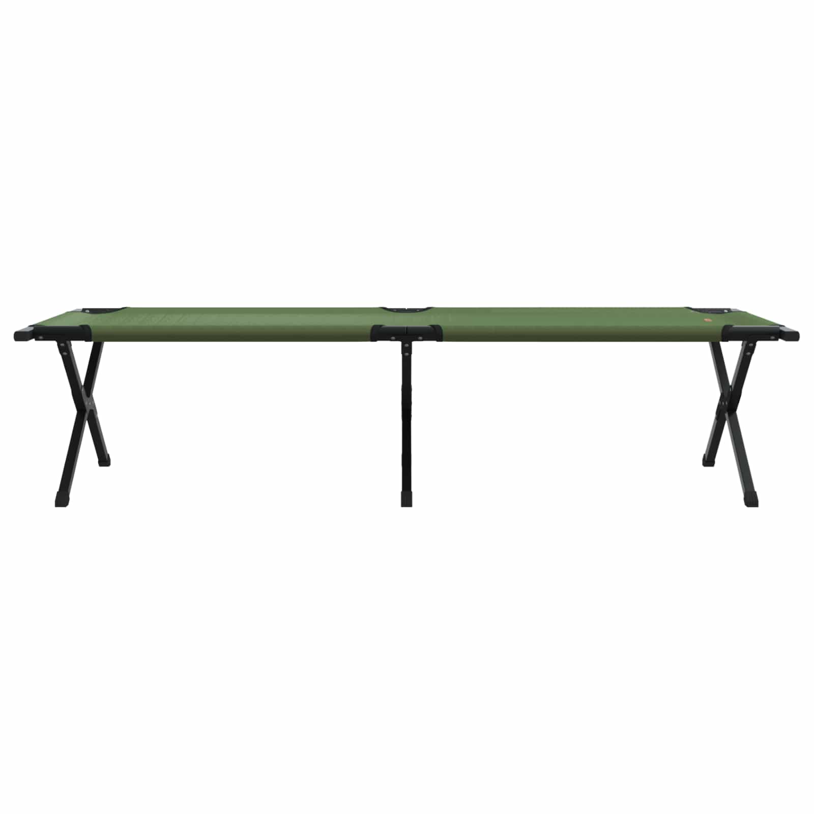 vidaXL Składane Łóżko Kempingowe Zielony 193 x 69 x 45 cm