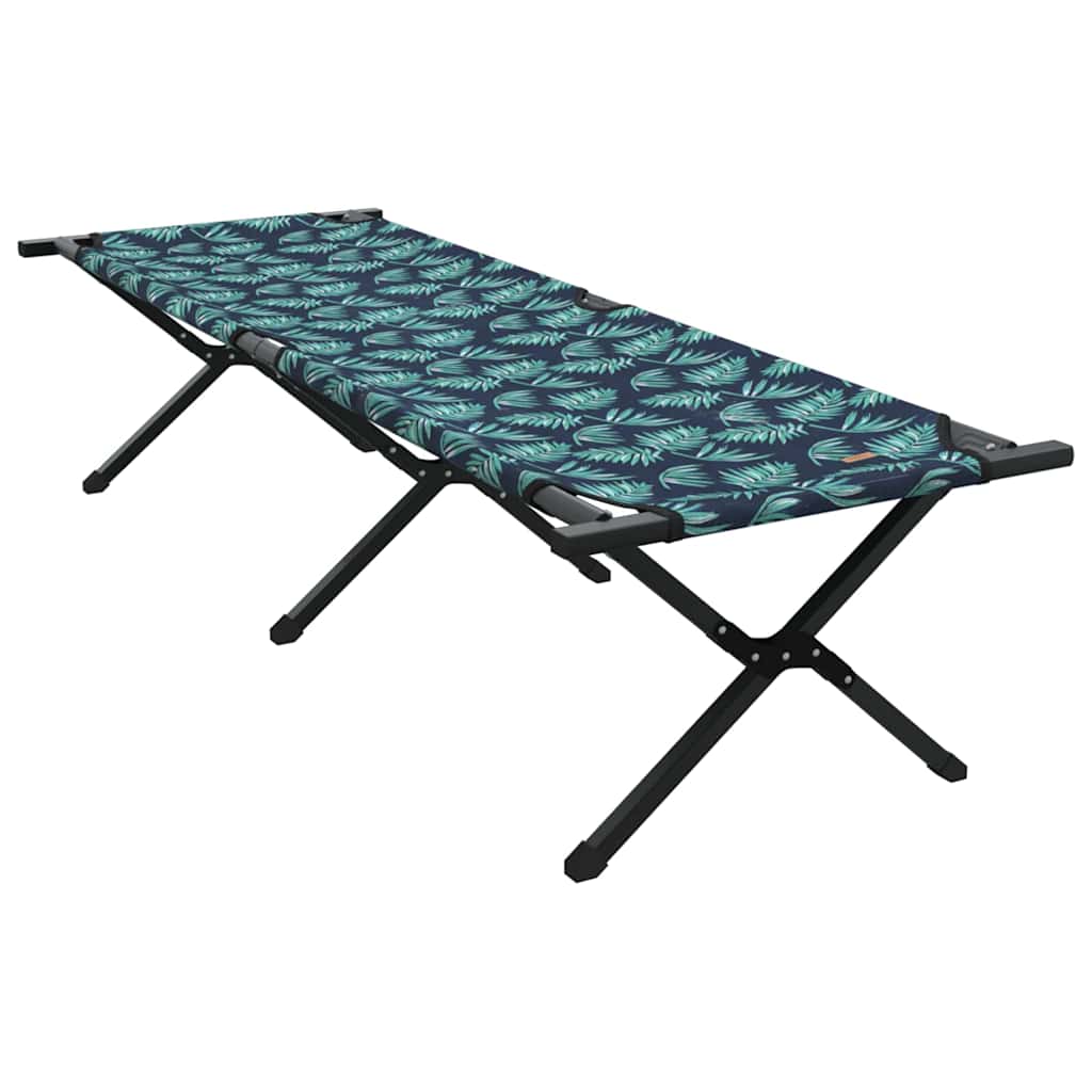 vidaXL Składane Łóżko Kempingowe Las 193 x 69 x 45 cm Tkanina Oxford