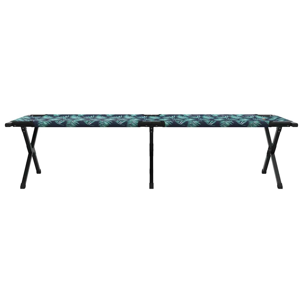 vidaXL Składane Łóżko Kempingowe Las 193 x 69 x 45 cm Tkanina Oxford