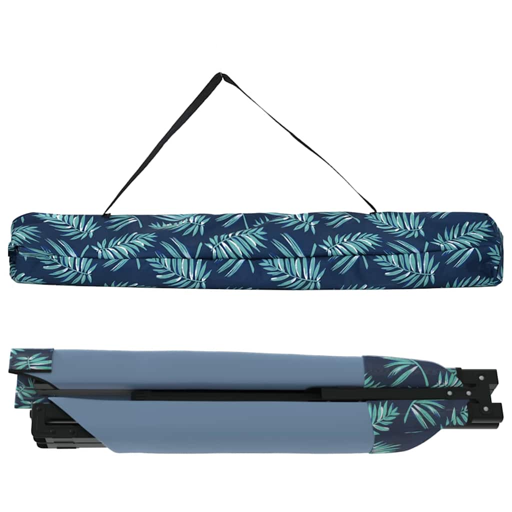 vidaXL Składane Łóżko Kempingowe Las 210 x 80 x 46 cm Tkanina Oxford
