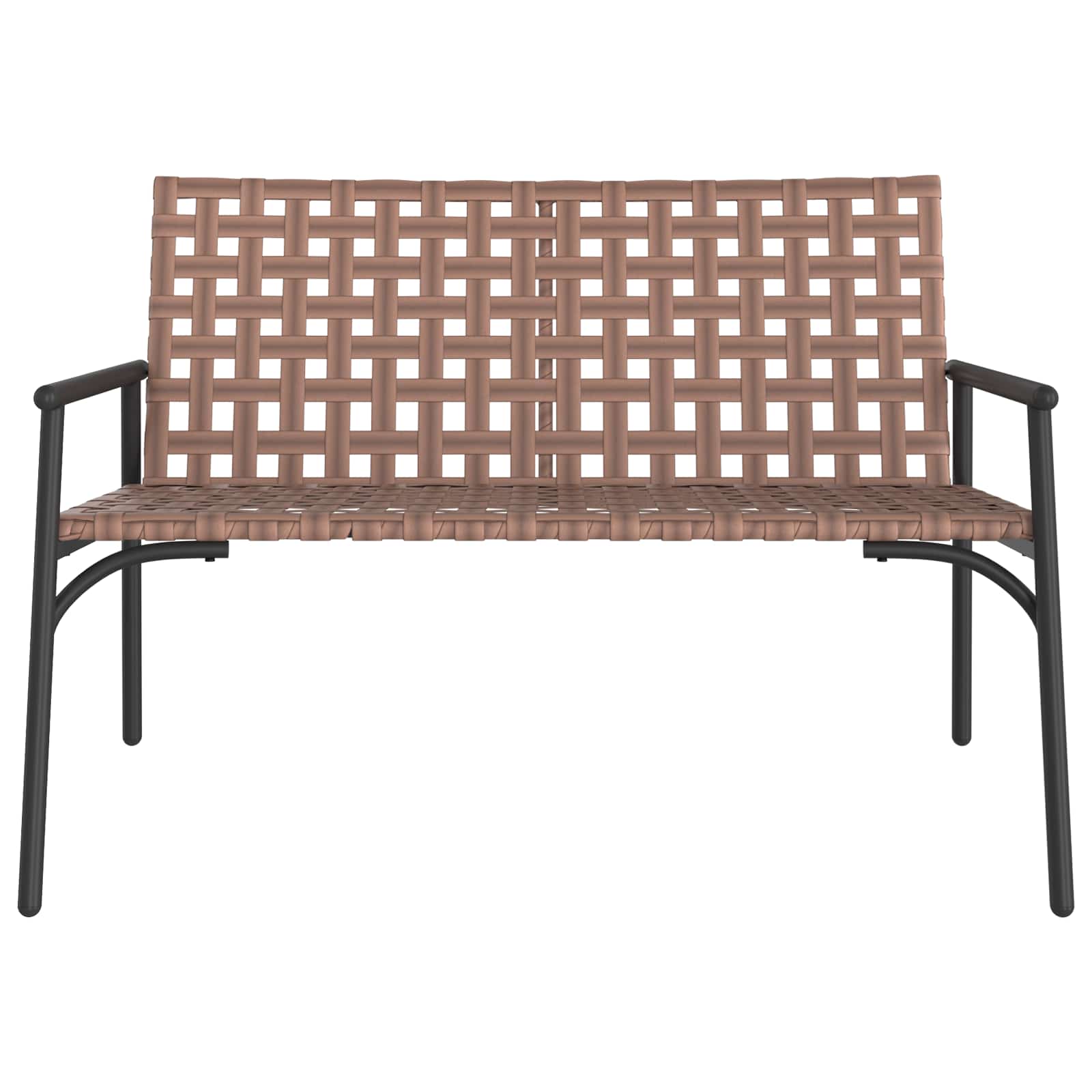 vidaXL Krzesło Ogrodowe Brązowy 110,5 x 79 x 75,5 cm polirattan
