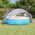 vidaXL Kopuła basenowa 405 x 405 x 192 cm PVC przezroczysty