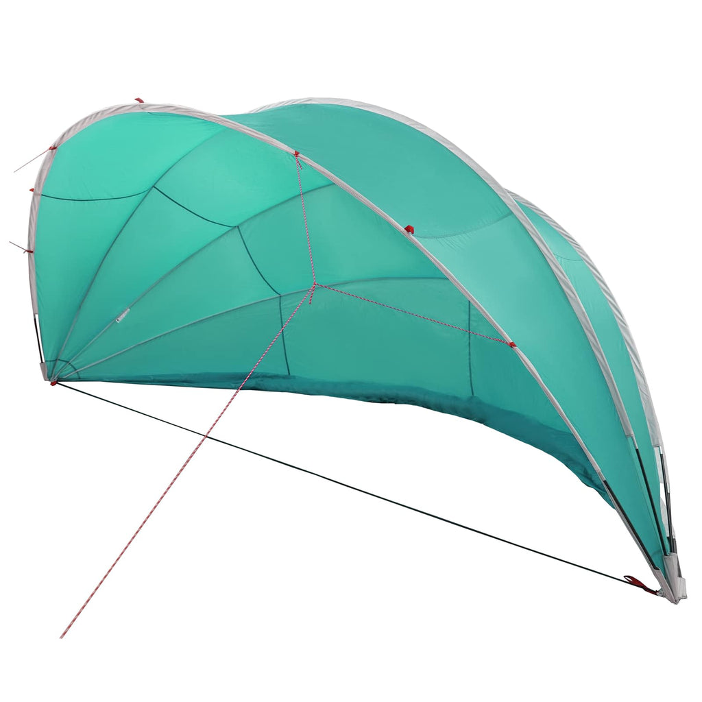 vidaXL Kopuła basenowa 430 x 430 x 210 cm Poliester 185T z powłoką PU