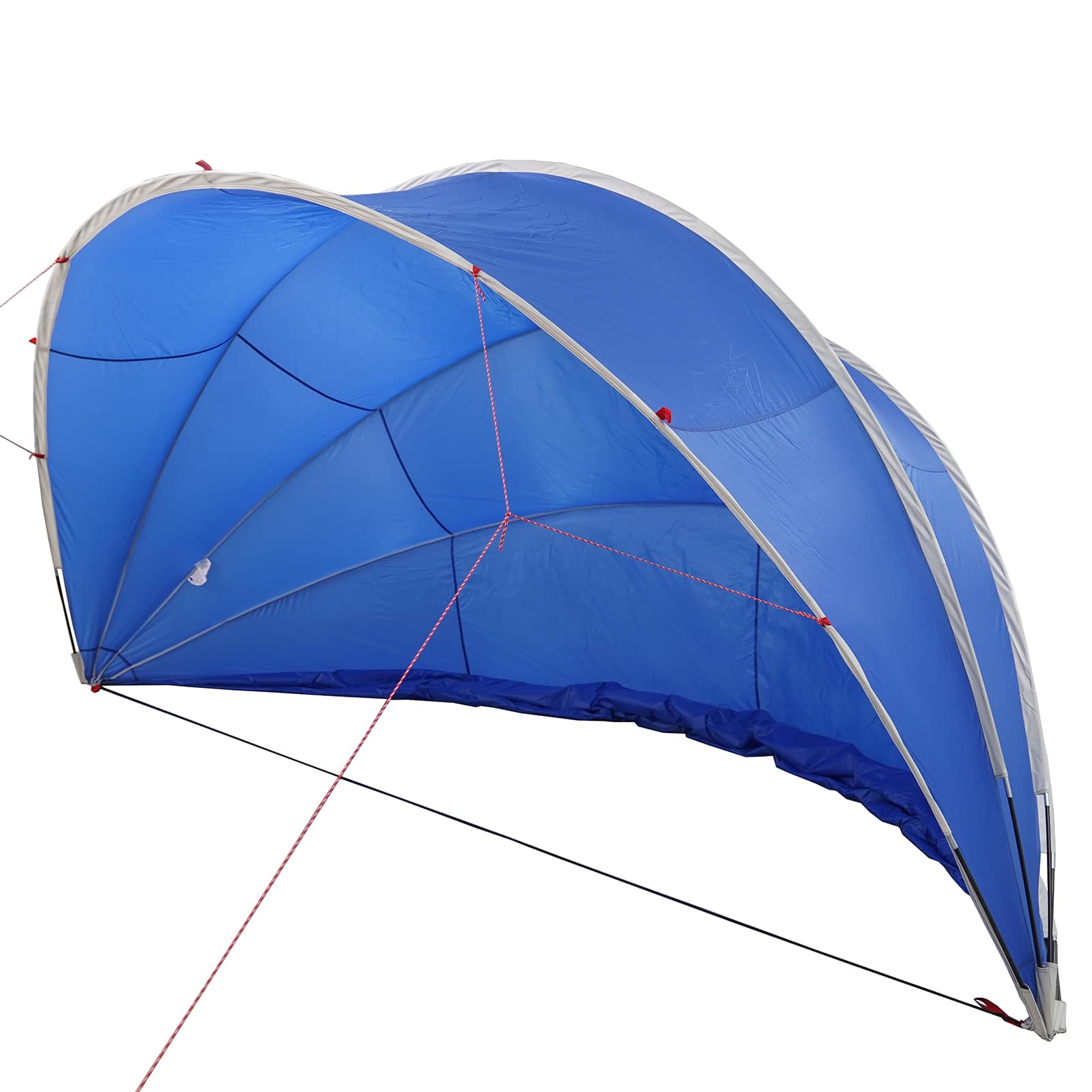vidaXL Kopuła basenowa 472 x 460 x 229 cm Poliester 185T z powłoką PU