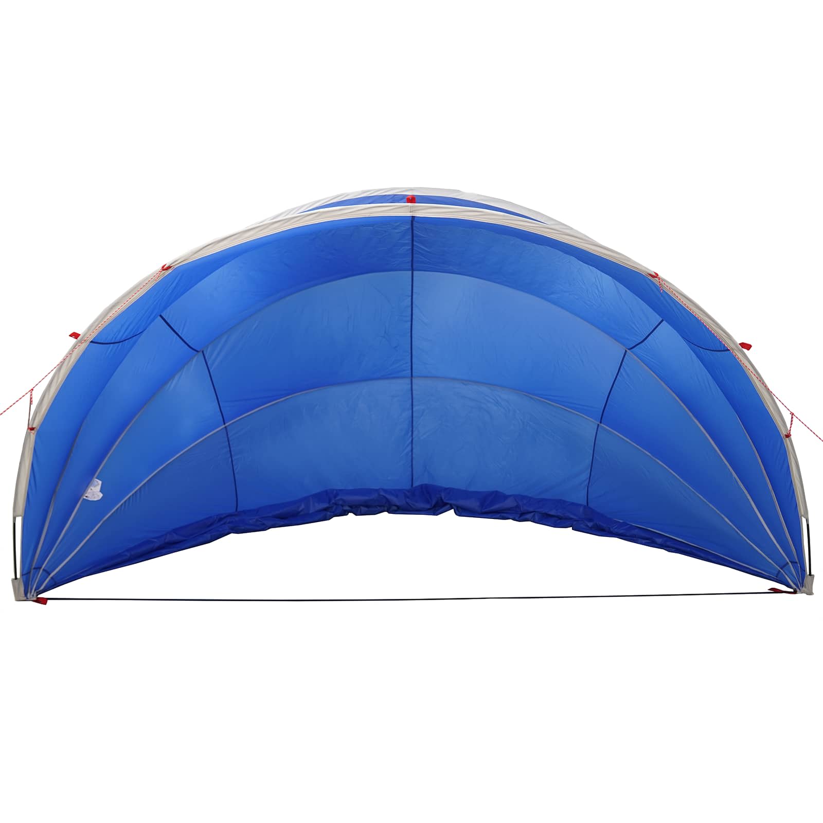 vidaXL Kopuła basenowa 472 x 460 x 229 cm Poliester 185T z powłoką PU