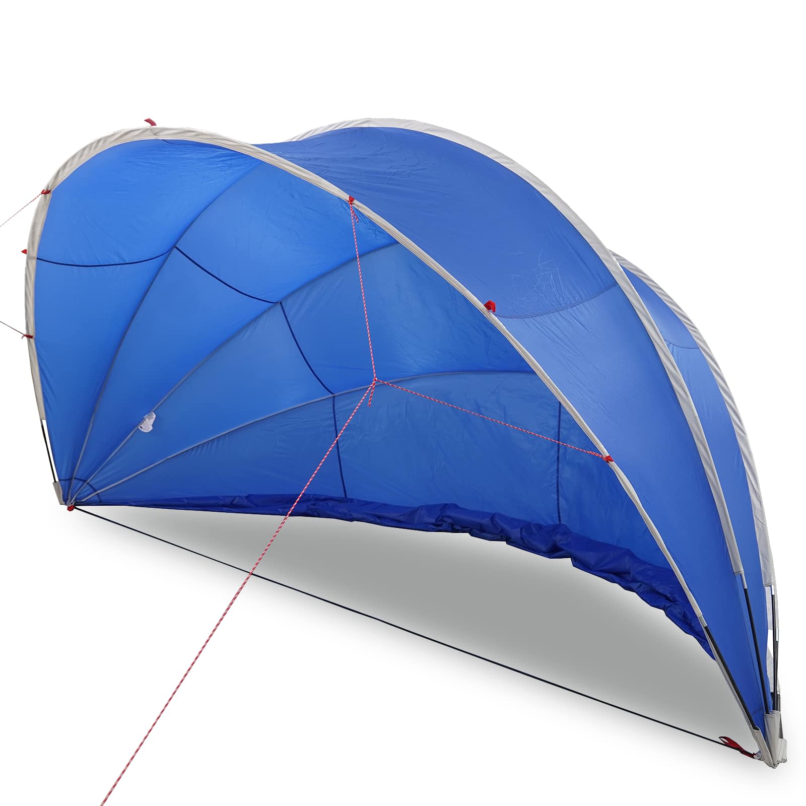 vidaXL Kopuła basenowa 472 x 460 x 229 cm Poliester 185T z powłoką PU