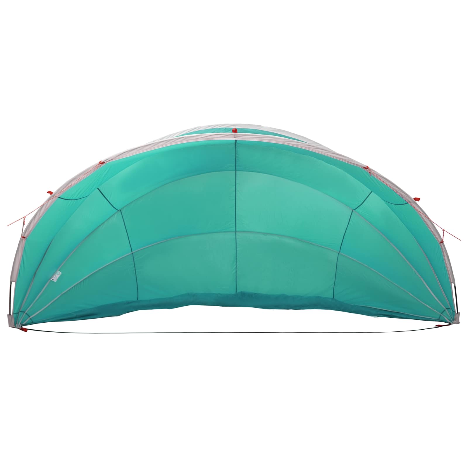 vidaXL Kopuła basenowa 472 x 460 x 229 cm Poliester 185T z powłoką PU