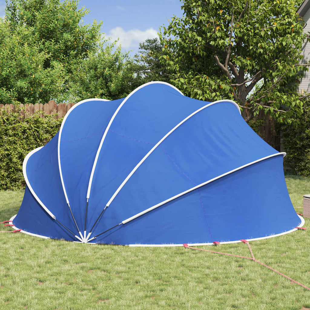 vidaXL Kopuła basenowa 500 x 500 x 236 cm Poliester 185T z powłoką PU