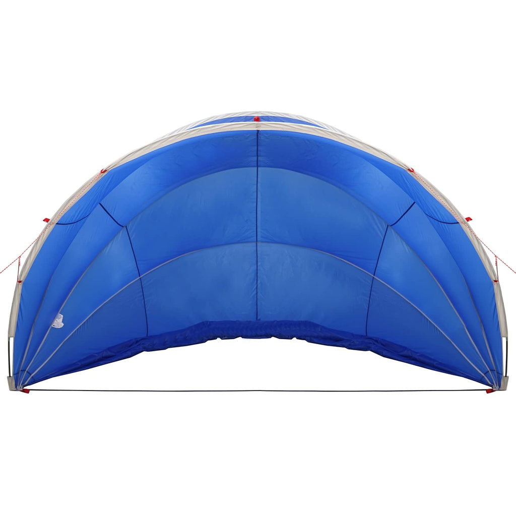 vidaXL Kopuła basenowa 500 x 500 x 236 cm Poliester 185T z powłoką PU