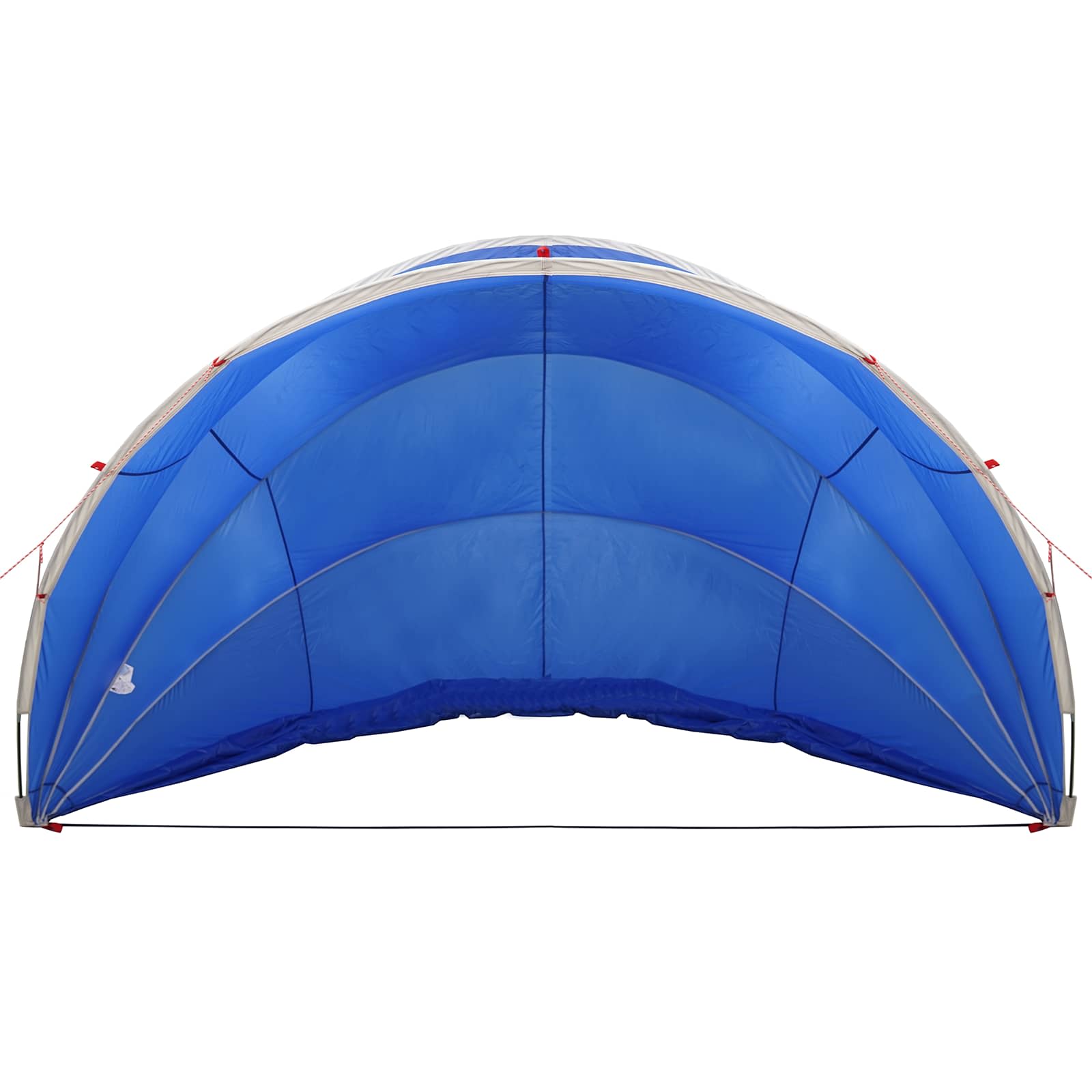 vidaXL Kopuła basenowa 500 x 500 x 236 cm Poliester 185T z powłoką PU
