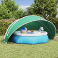 vidaXL Kopuła basenowa 500 x 500 x 236 cm Poliester 185T z powłoką PU