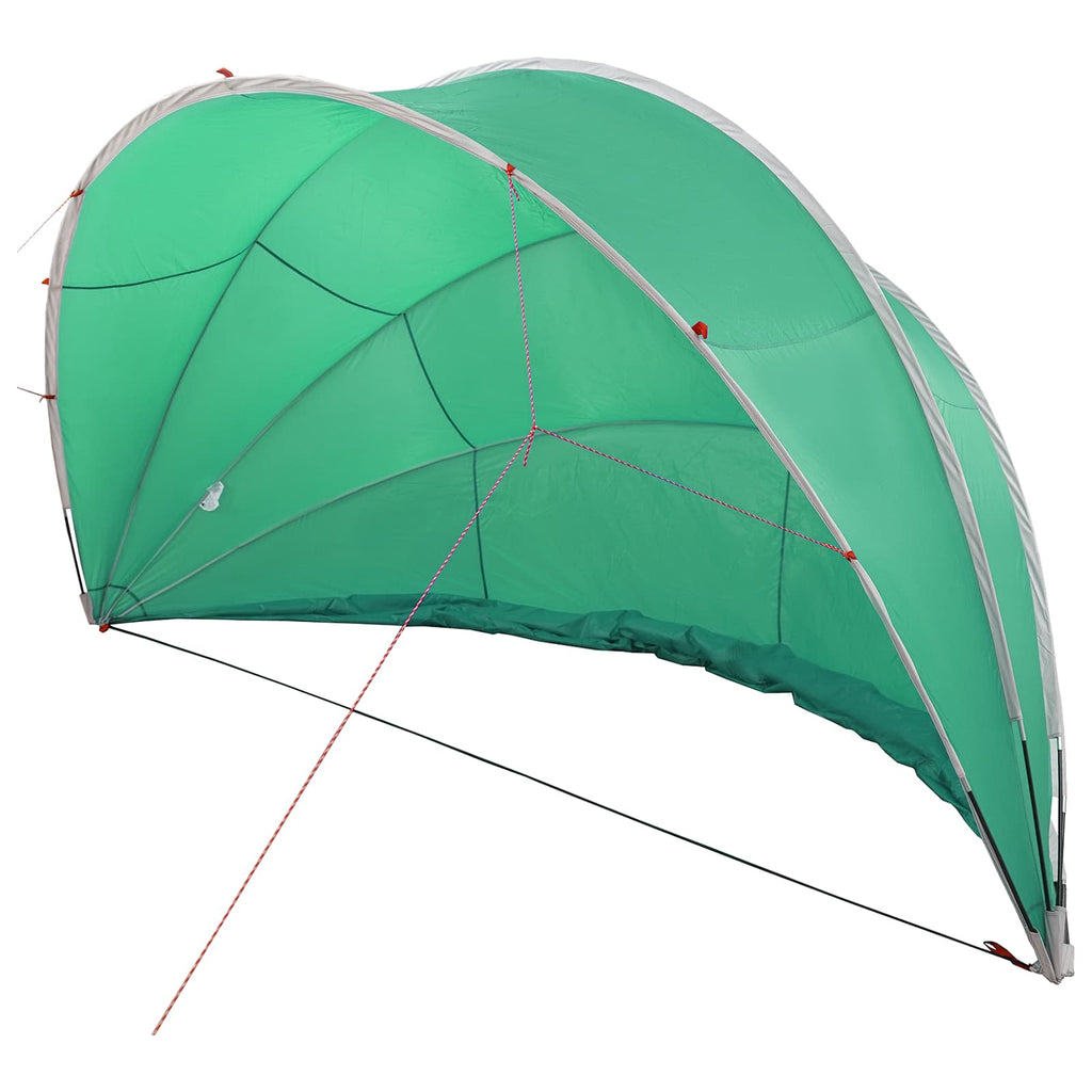 vidaXL Kopuła basenowa 500 x 500 x 236 cm Poliester 185T z powłoką PU