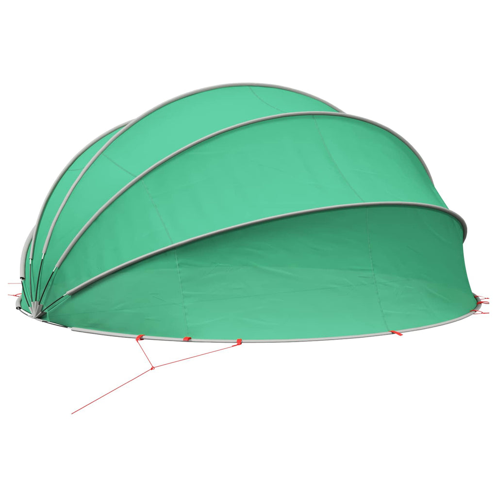 vidaXL Kopuła basenowa 500 x 500 x 236 cm Poliester 185T z powłoką PU
