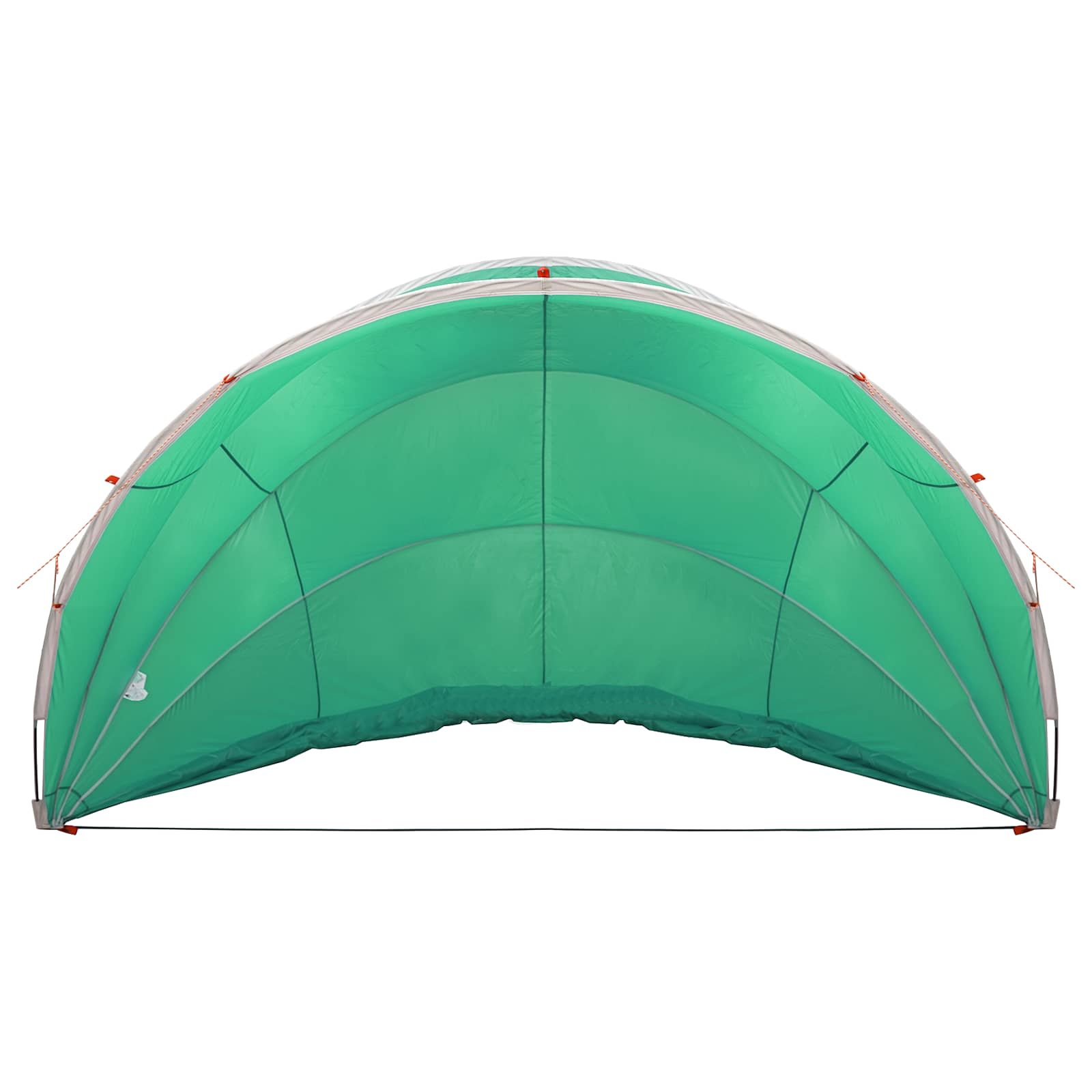 vidaXL Kopuła basenowa 500 x 500 x 236 cm Poliester 185T z powłoką PU