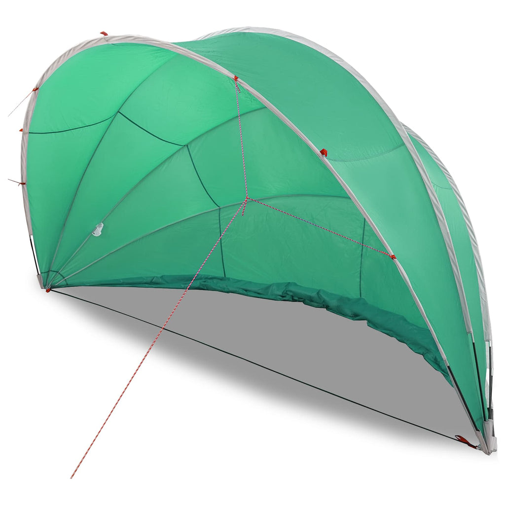vidaXL Kopuła basenowa 500 x 500 x 236 cm Poliester 185T z powłoką PU
