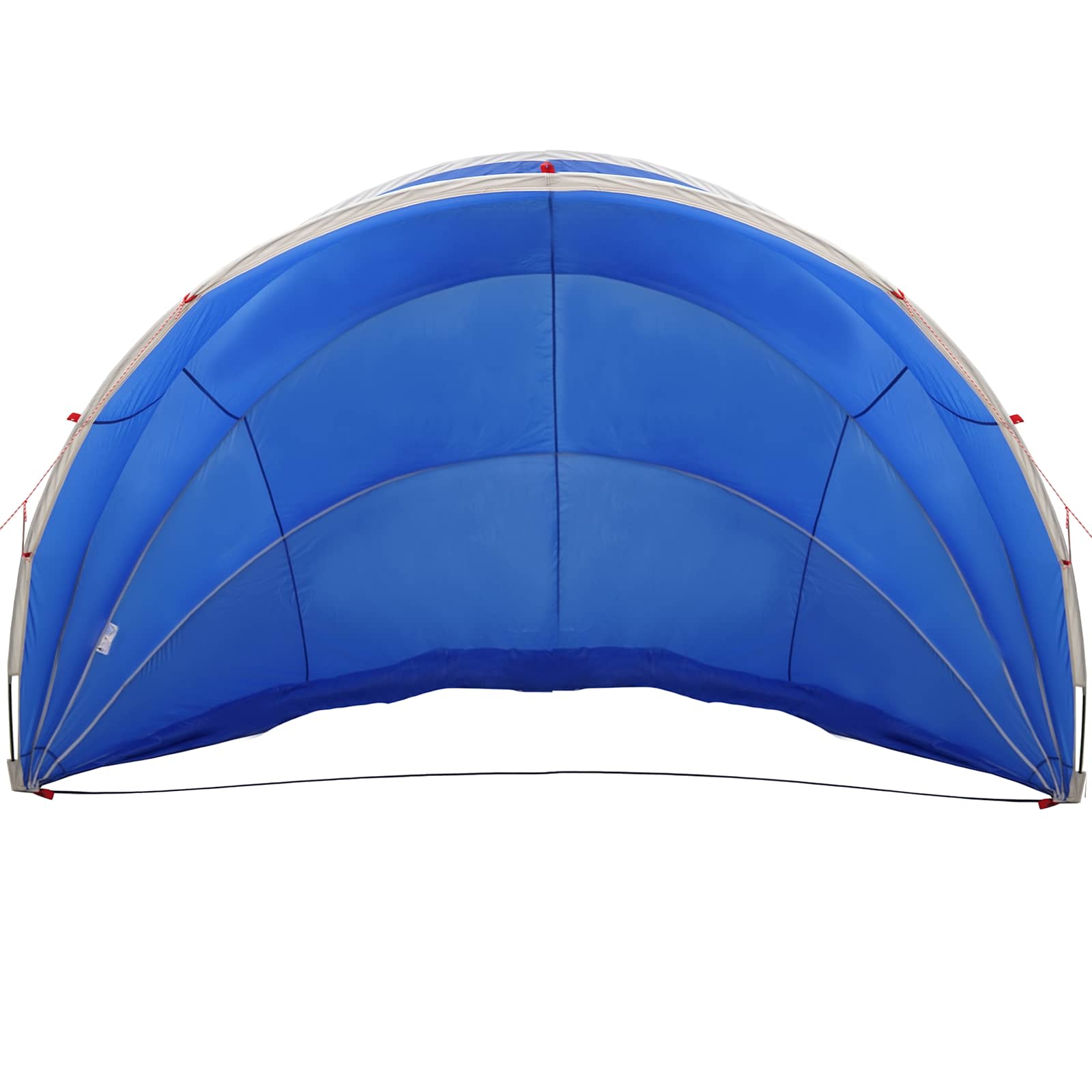 vidaXL Kopuła basenowa 546 x 516 x 250 cm Poliester 185T z powłoką PU