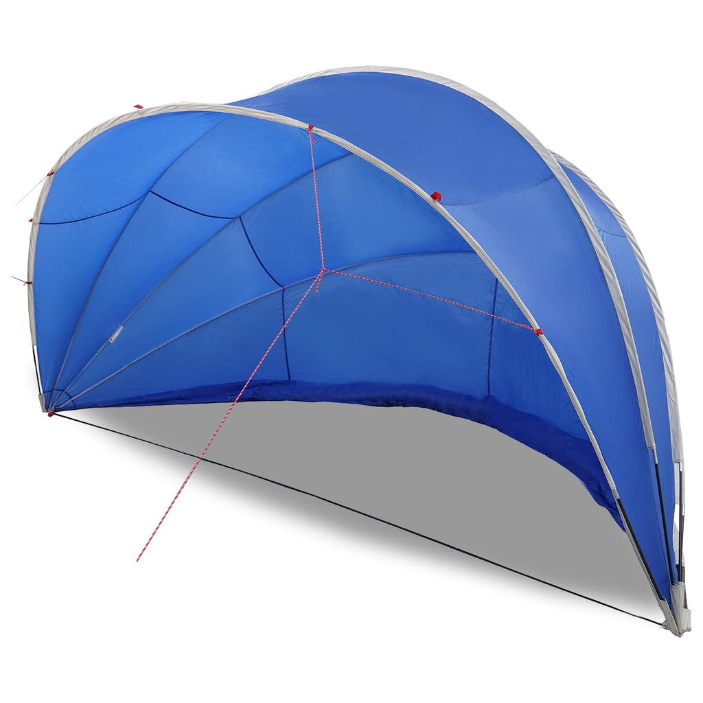 vidaXL Kopuła basenowa 546 x 516 x 250 cm Poliester 185T z powłoką PU