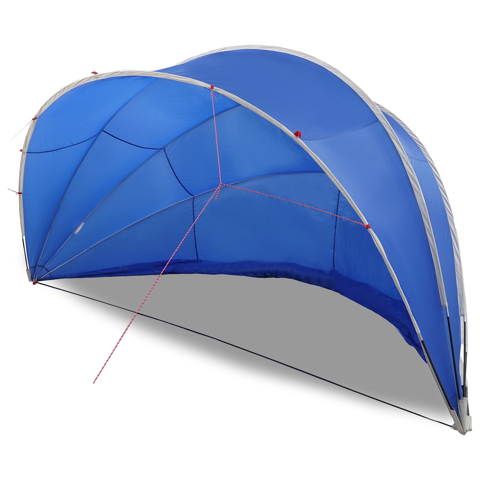 vidaXL Kopuła basenowa 546 x 516 x 250 cm Poliester 185T z powłoką PU
