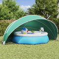 vidaXL Kopuła basenowa 546 x 516 x 250 cm Poliester 185T z powłoką PU