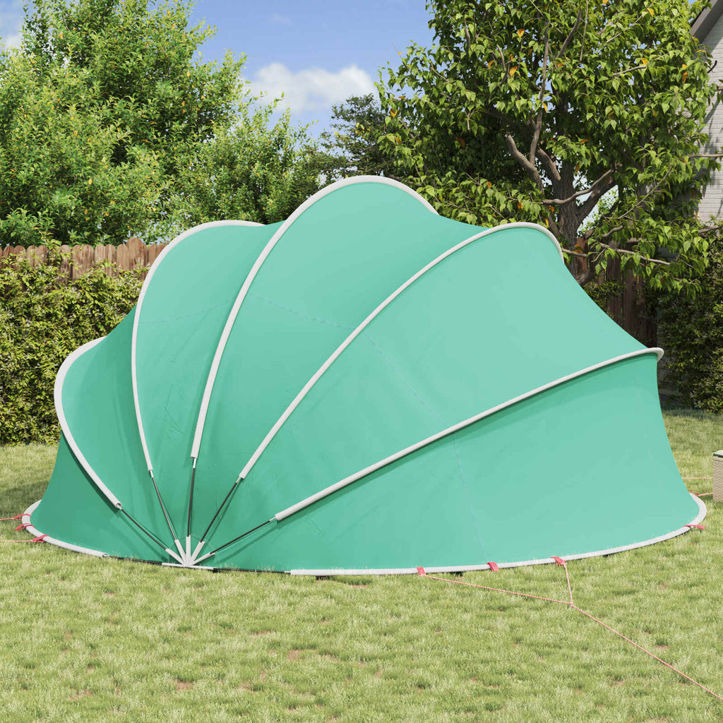 vidaXL Kopuła basenowa 546 x 516 x 250 cm Poliester 185T z powłoką PU