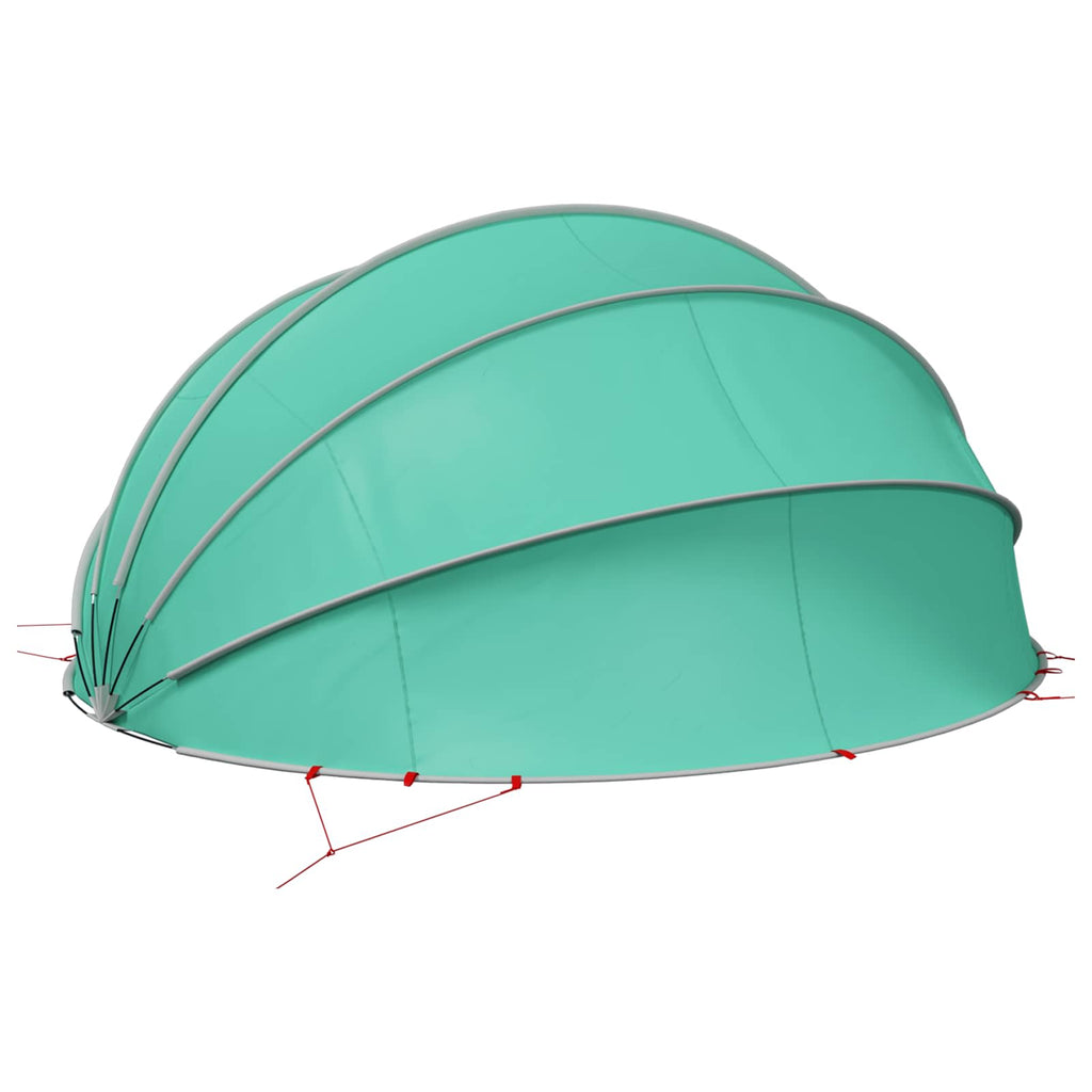 vidaXL Kopuła basenowa 546 x 516 x 250 cm Poliester 185T z powłoką PU