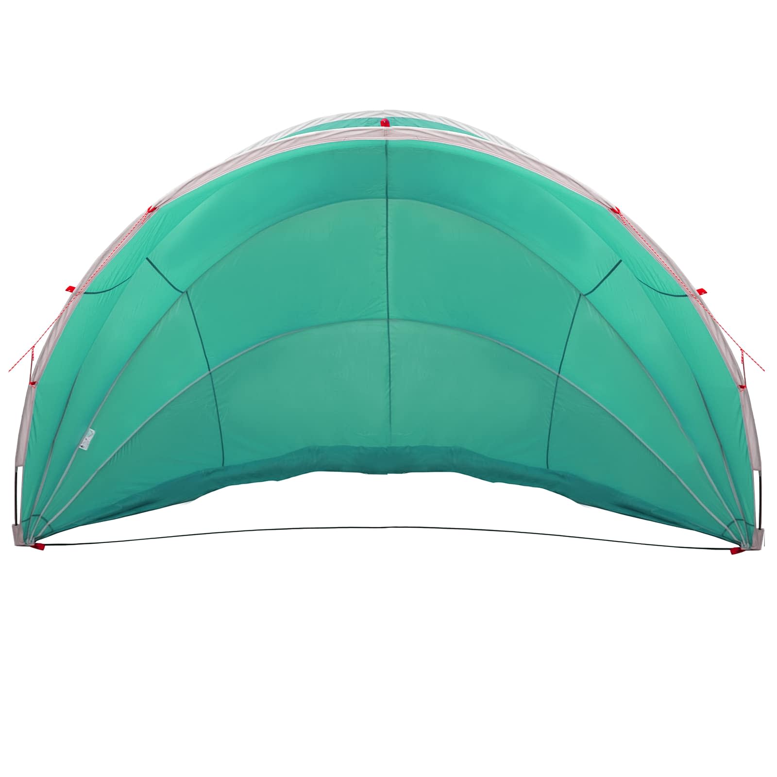 vidaXL Kopuła basenowa 546 x 516 x 250 cm Poliester 185T z powłoką PU