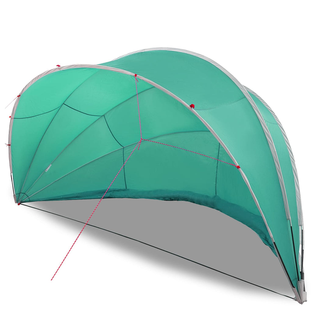 vidaXL Kopuła basenowa 546 x 516 x 250 cm Poliester 185T z powłoką PU