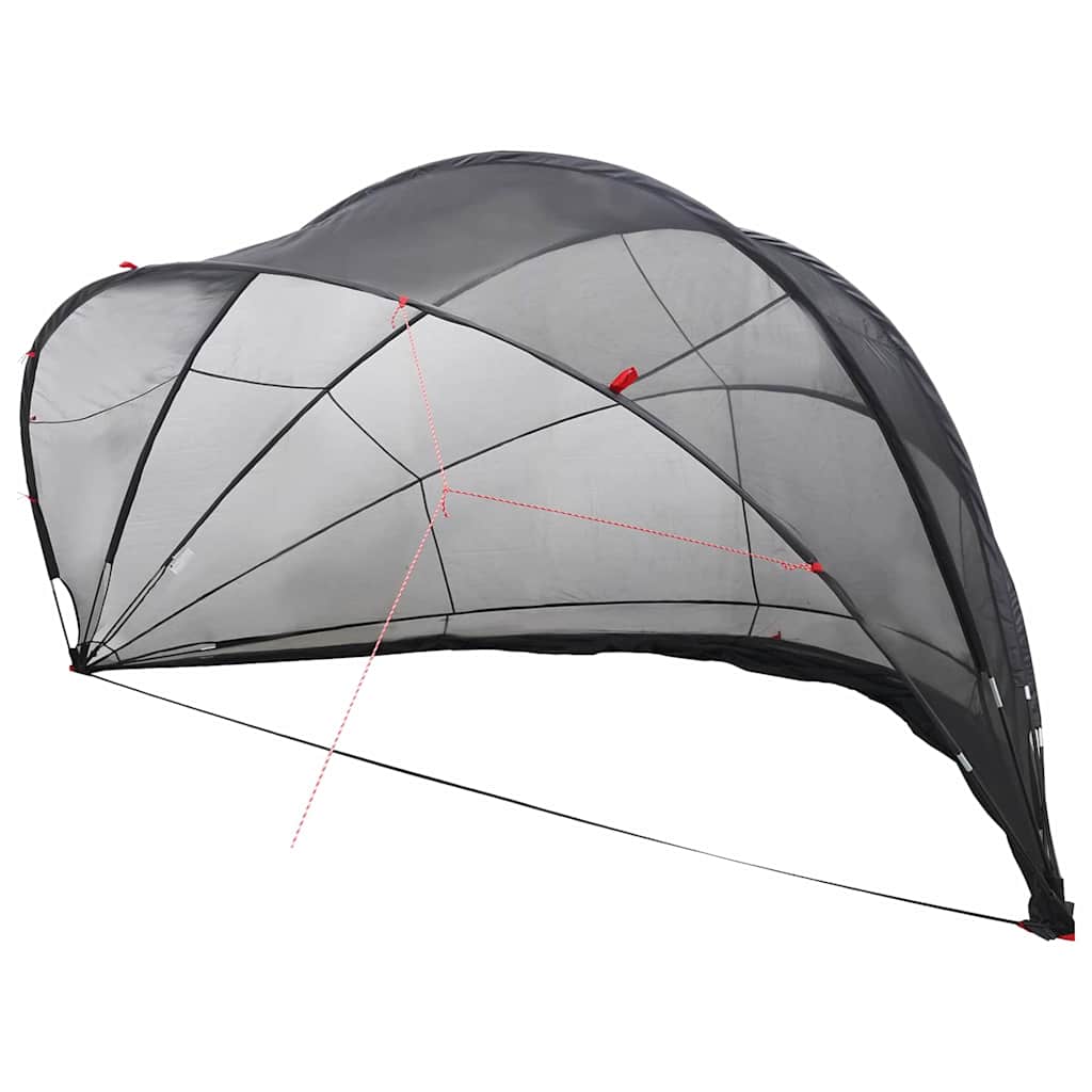 vidaXL Kopuła basenowa 546 x 516 x 250 cm Poliester 185T z powłoką PU