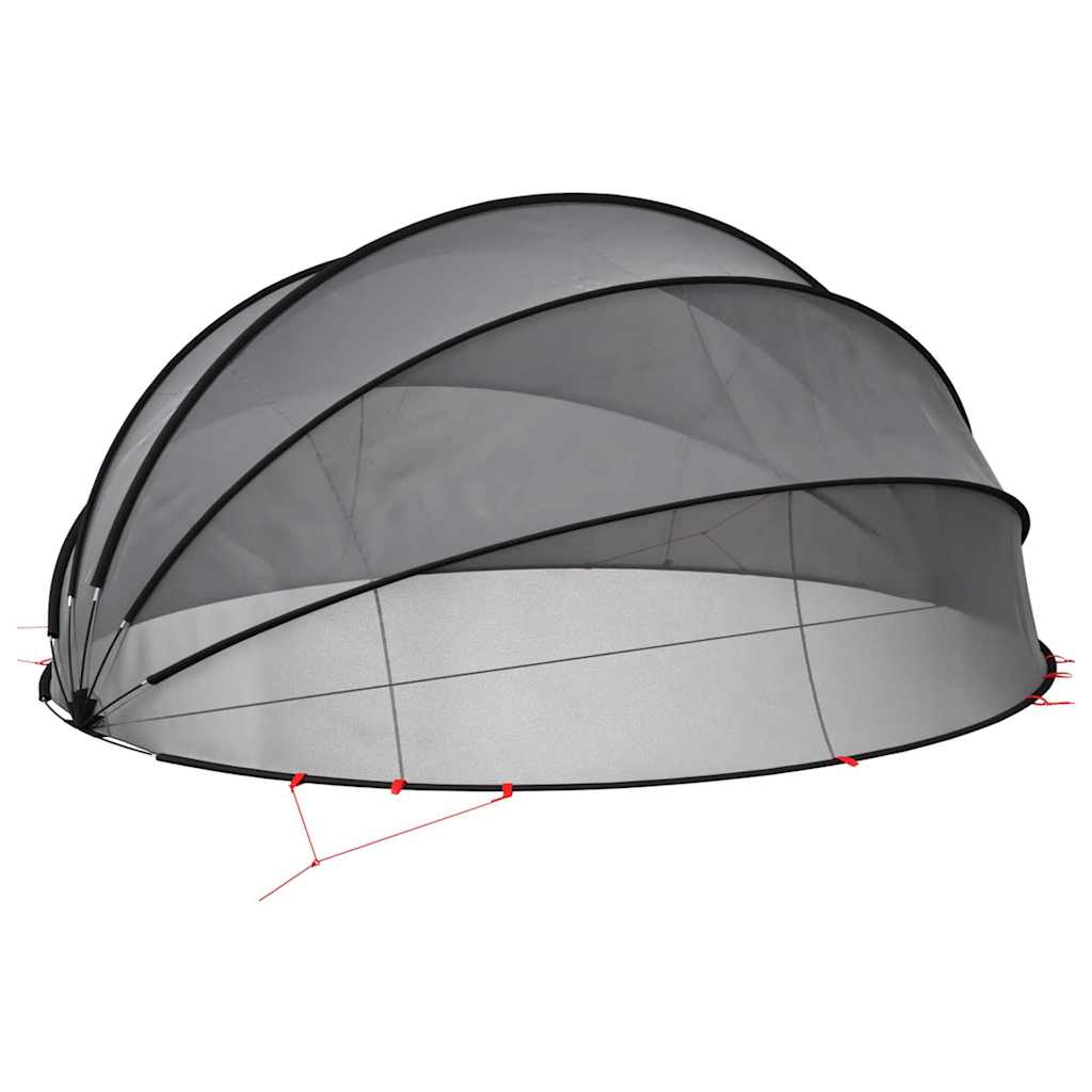 vidaXL Kopuła basenowa 546 x 516 x 250 cm Poliester 185T z powłoką PU