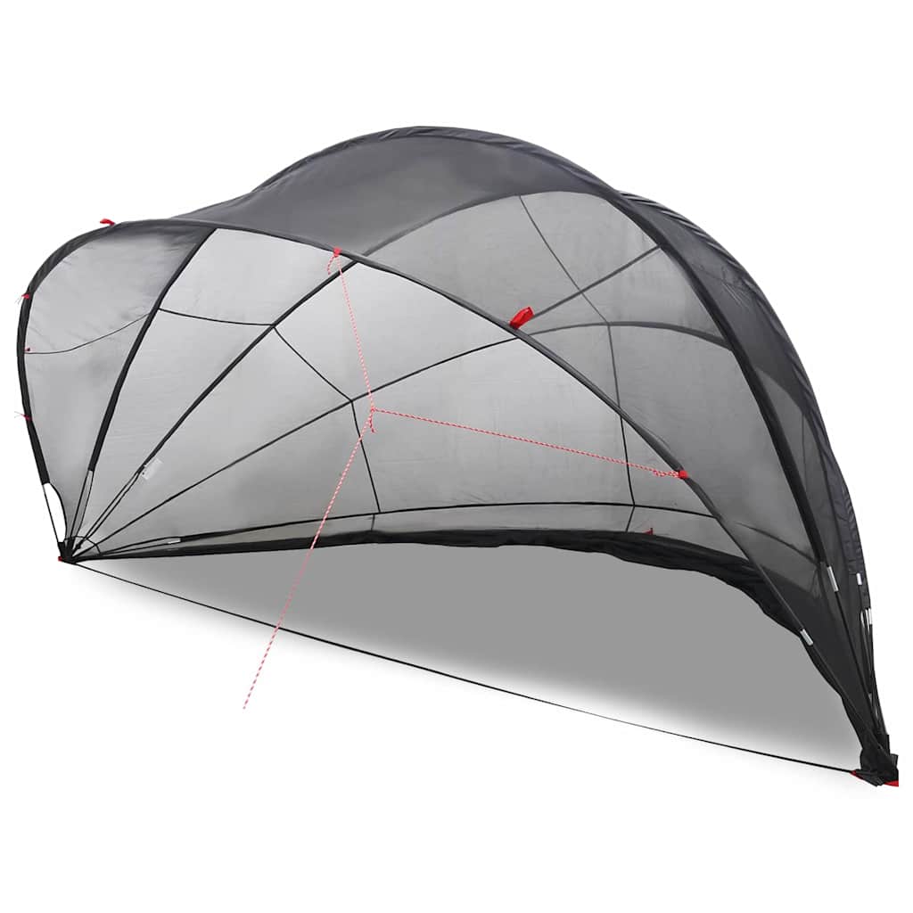 vidaXL Kopuła basenowa 546 x 516 x 250 cm Poliester 185T z powłoką PU