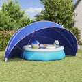 vidaXL Kopuła basenowa 592 x 590 x 275 cm Poliester 185T z powłoką PU