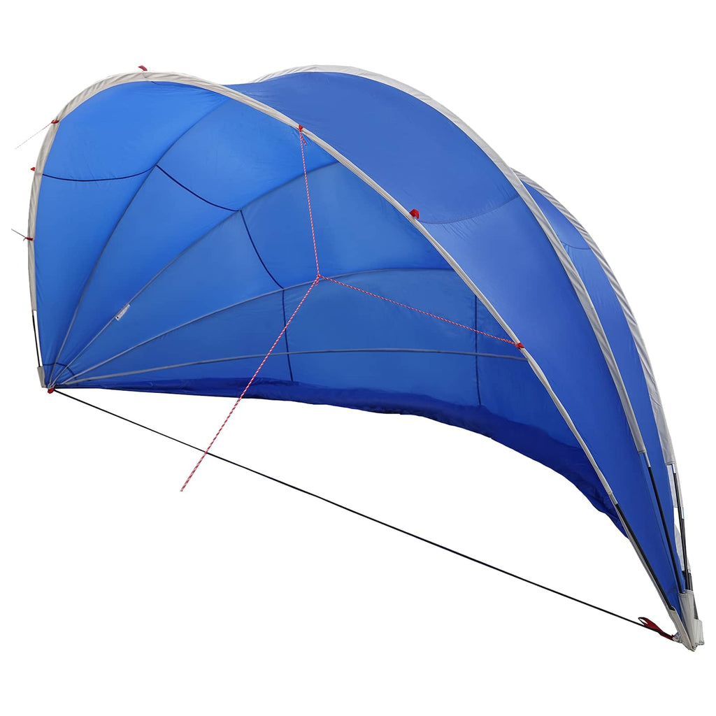 vidaXL Kopuła basenowa 592 x 590 x 275 cm Poliester 185T z powłoką PU