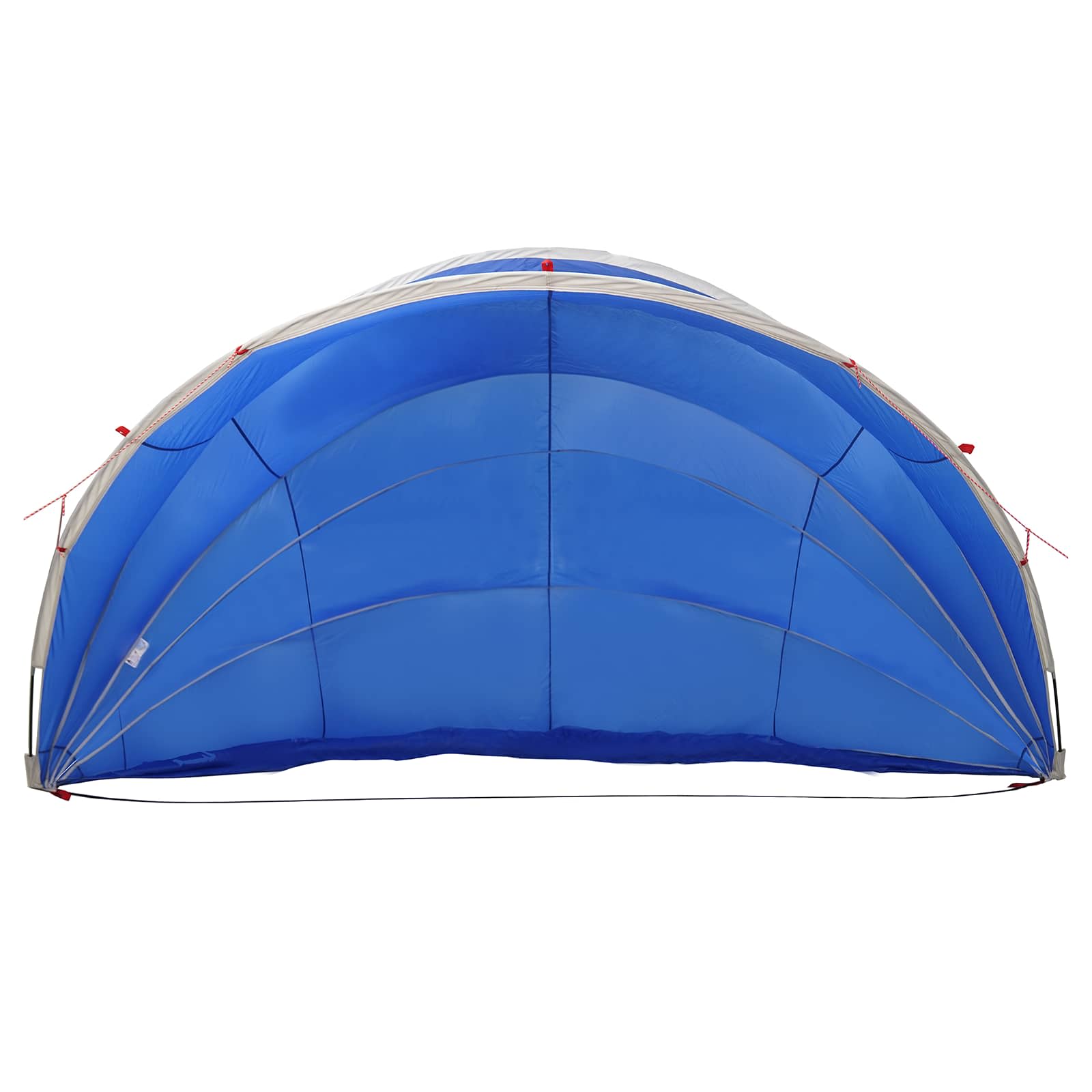 vidaXL Kopuła basenowa 592 x 590 x 275 cm Poliester 185T z powłoką PU