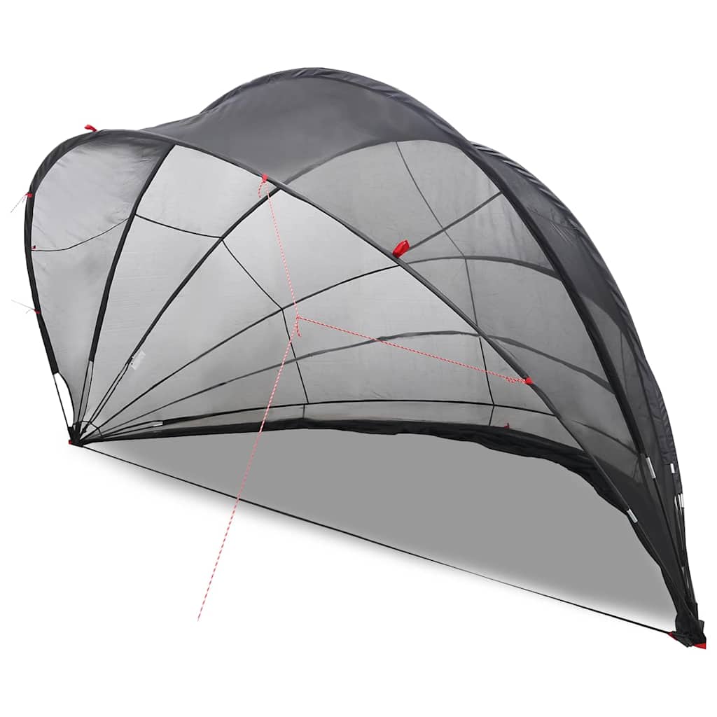 vidaXL Kopuła basenowa 592 x 590 x 275 cm Poliester 185T z powłoką PU