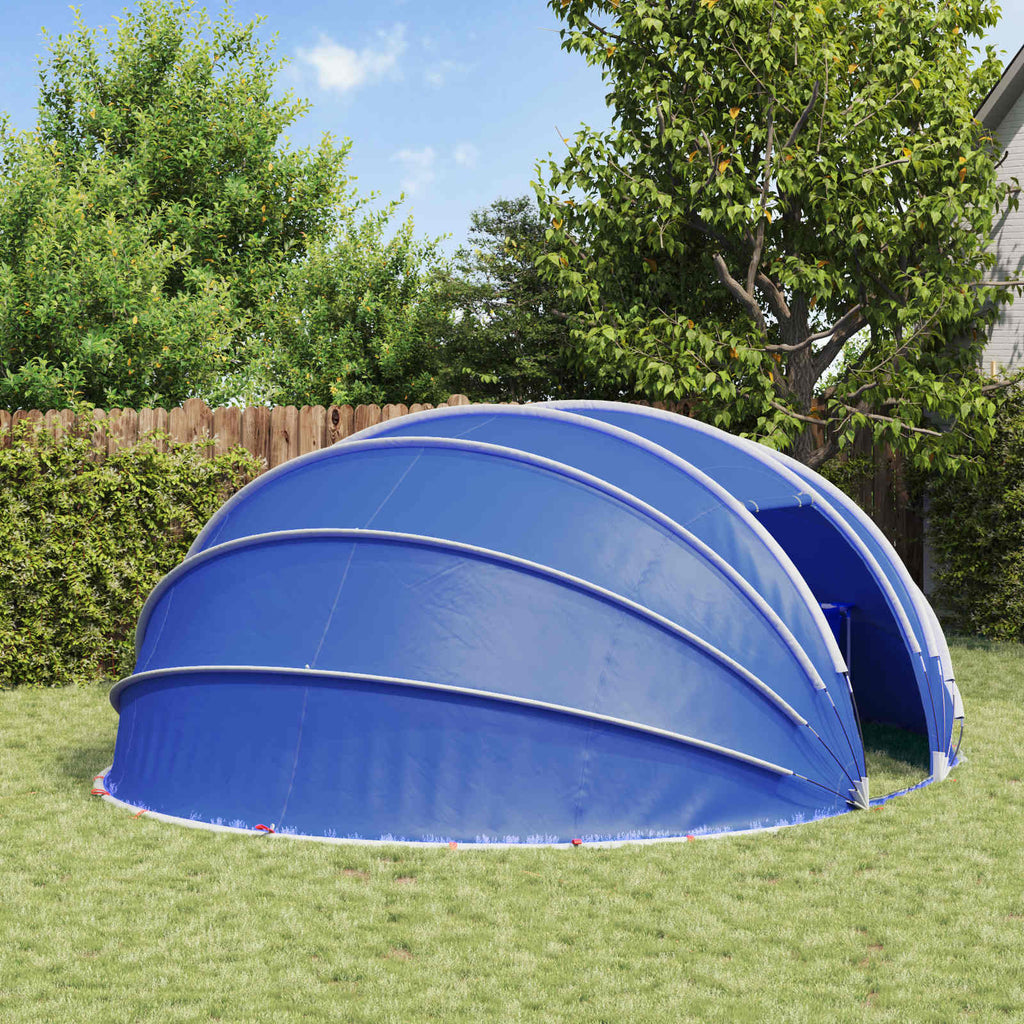 vidaXL Namiot basenowy 538 x 440 x 204 cm Poliester 185T z powłoką PU