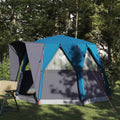 vidaXL Namiot kabinowy 3-osobowy Niebieski i szary 320 x 320 x 203 cm