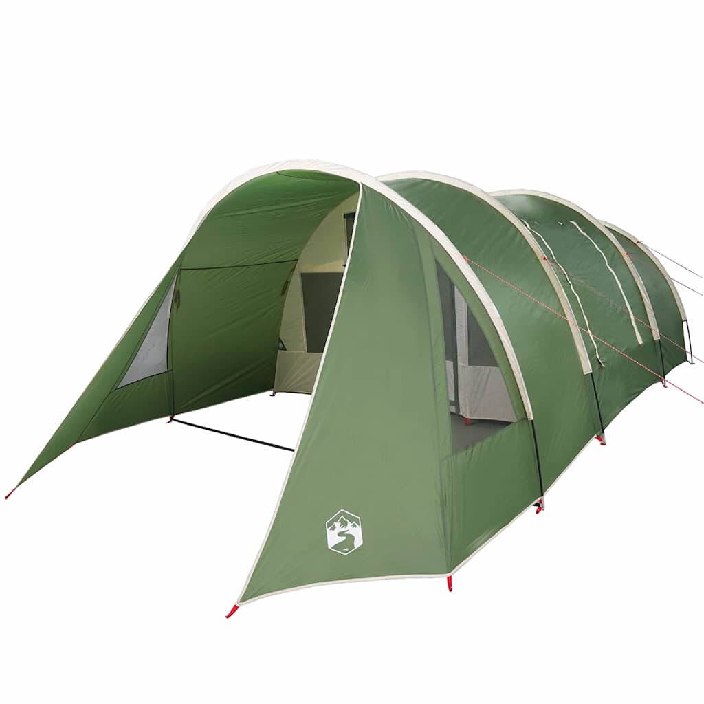 vidaXL Namiot tunelowy dla 4 osób Zielony i Biały 778 x 356 x 210 cm