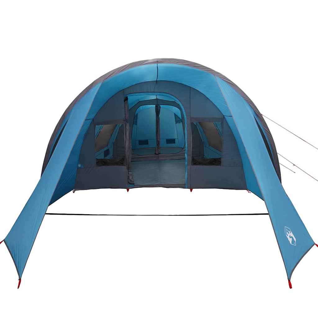 vidaXL Namiot tunelowy dla 4 osób Niebieski i szary 778 x 356 x 210 cm