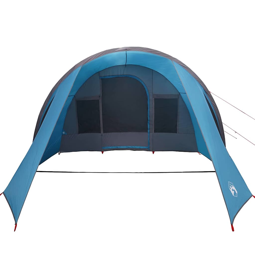vidaXL Namiot tunelowy dla 4 osób Niebieski i szary 778 x 356 x 210 cm