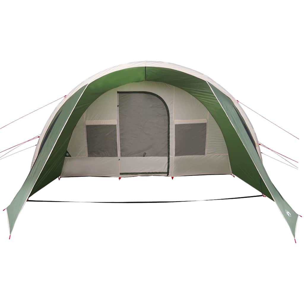 vidaXL Namiot tunelowy dla 5 osób Zielony i Biały 805 x 405 x 211 cm