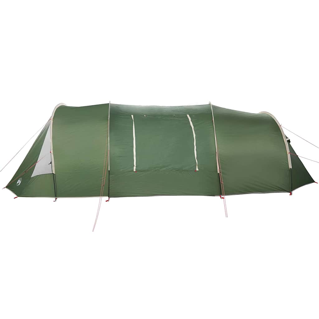 vidaXL Namiot tunelowy dla 5 osób Zielony i Biały 805 x 405 x 211 cm
