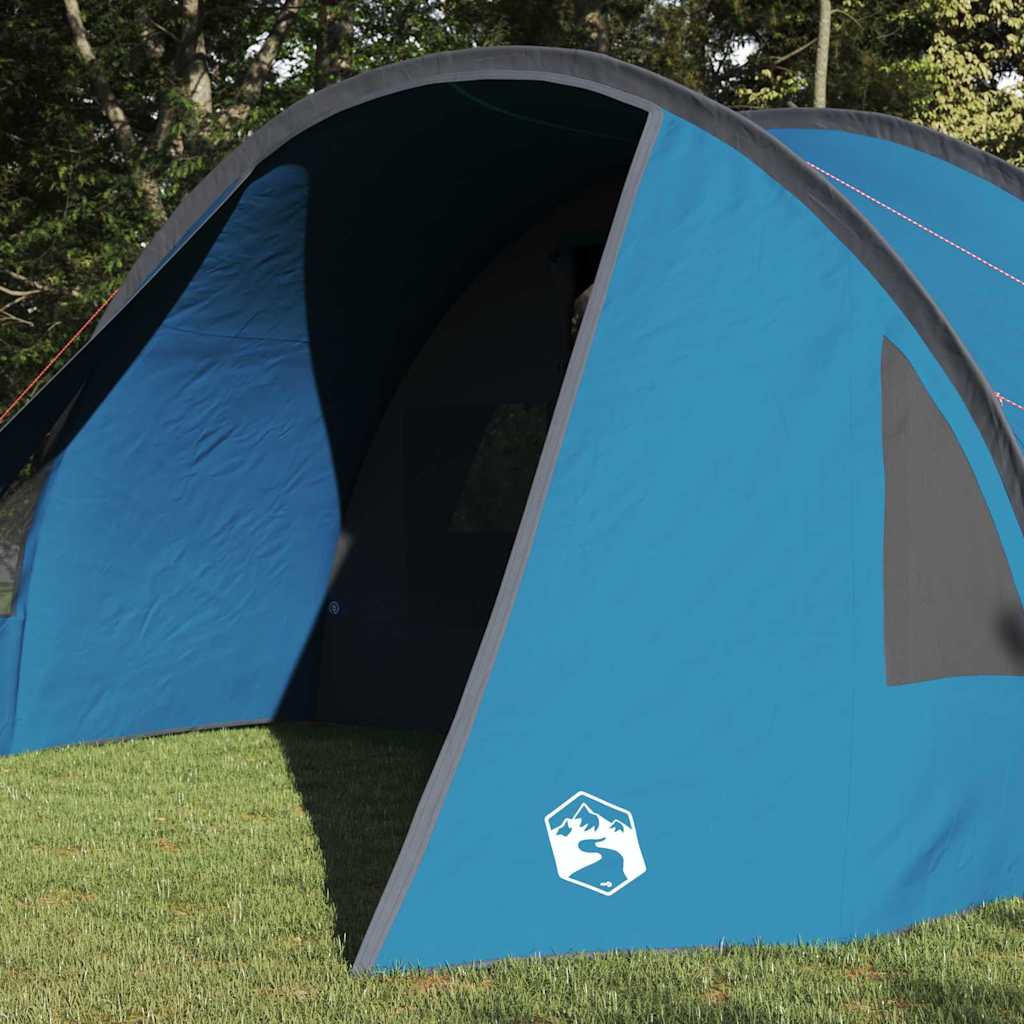 vidaXL Namiot Tunelowy 5-osobowy Niebieski i szary 805 x 405 x 211 cm