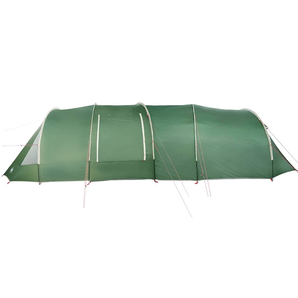 vidaXL Namiot Tunelowy dla 6 Osób Zielony i Biały 890 x 470 x 220 cm