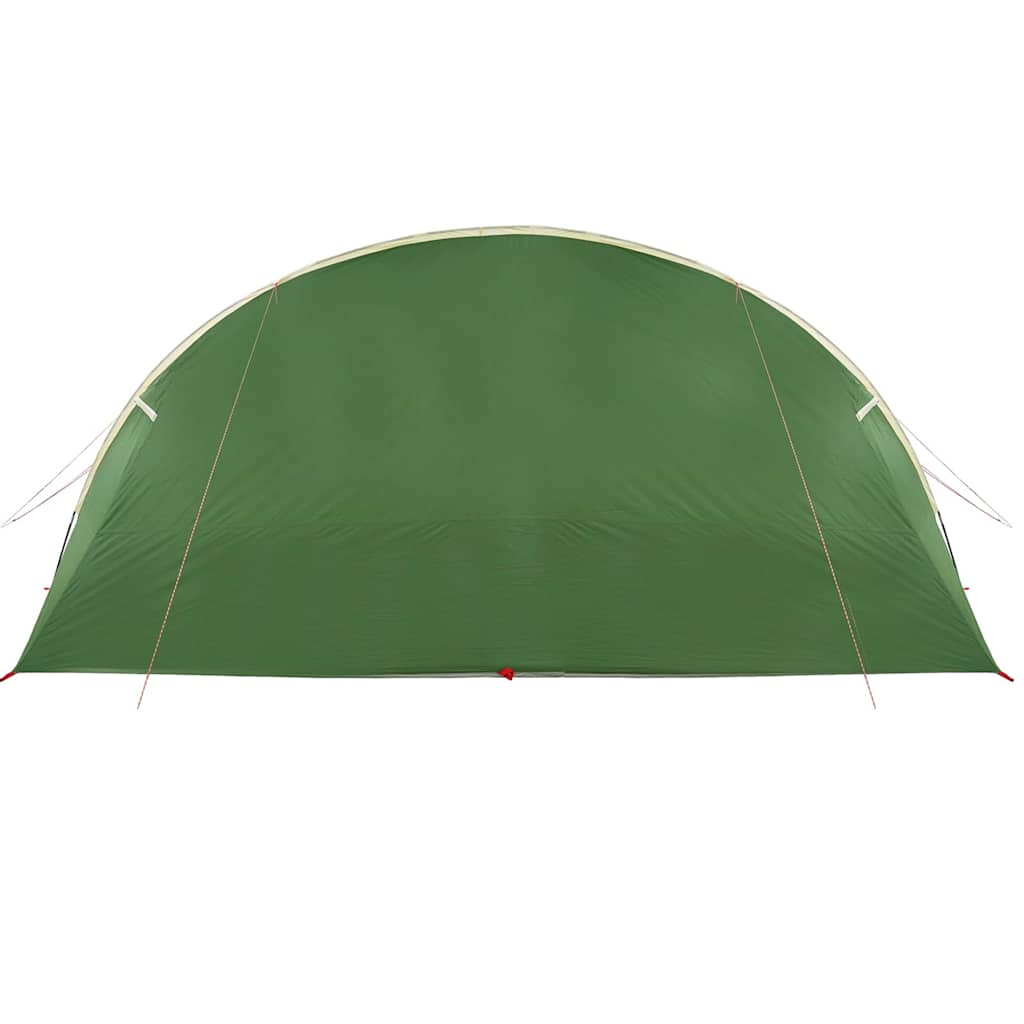 vidaXL Namiot Tunelowy dla 6 osób Zielony i Biały 700 x 590 x 215 cm
