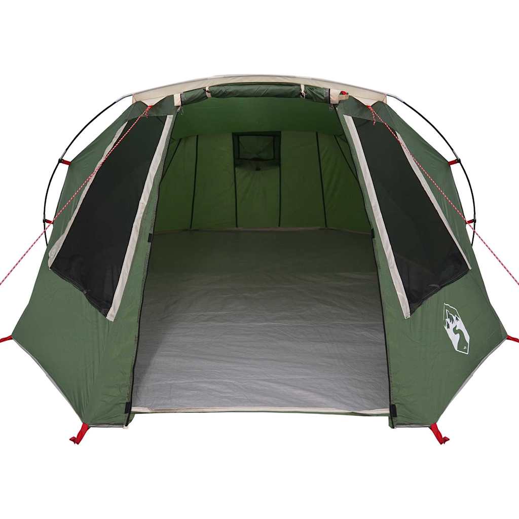 vidaXL Namiot tunelowy 3-osobowy Zielony i Biały 328 x 228 x 115 cm