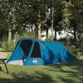 vidaXL Namiot tunelowy 3-osobowy Niebieski i szary 328 x 228 x 115 cm