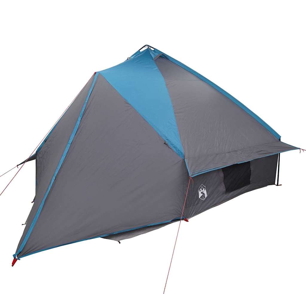 vidaXL Namiot Teepee dla 10 osób Niebieski i szary 567 x 470 x 242 cm