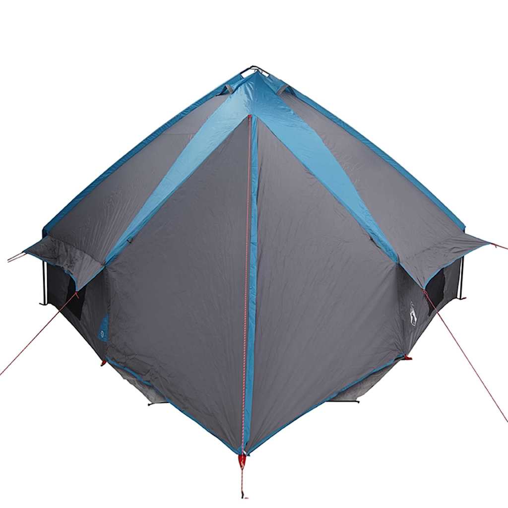 vidaXL Namiot Teepee dla 10 osób Niebieski i szary 567 x 470 x 242 cm