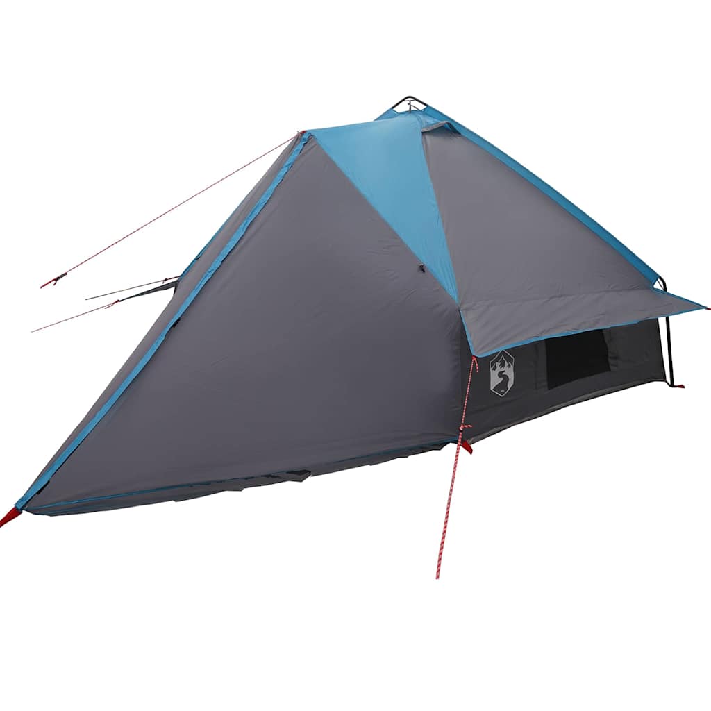 vidaXL Namiot Teepee dla 8 osób Niebieski i szary 490 x 410 x 210 cm